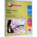 Papel Foto t/c 190gr Etouch