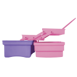 Caja Rosa/Morada para Cosméticos 14", Pretul - Image 2