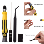 Juego de Destornilladores de Precisión 45 en 1 con Pinza y Mango de Extensión - Image 2