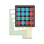 Teclado Matricial de Membrana 4x4 - 16 Dígitos - Image 3