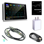 Osciloscopio Digital de 2 Canales, 100 MHz Ancho de Banda Con Pantalla Táctil, FNIRSI ADS1013D