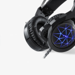 Audífonos Iluminados Alámbricos USB Gamer con Micrófono, Plug 3.5mm, para Ordenador Portátil y PC de Escritorio - Image 2