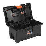 Caja Negra para Herramientas con Compartimentos de 16″, Truper