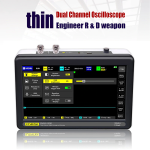 Osciloscopio Digital de 2 Canales, 100 MHz Ancho de Banda Con Pantalla Táctil, FNIRSI ADS1013D - Image 3