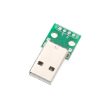 Conector USB Macho con PCB