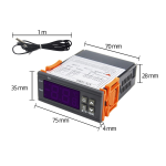 Controlador Digital de Temperatura para Incubadora 12VDC, STC-1000 - Image 5