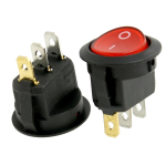 Switch Rocker On-Off Redondo, 12V 16A
