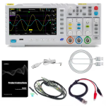 Osciloscopio Digital Portátil y Generador de Señal FNIRSI-1014D, 100 MHz Ancho de Banda, pantalla LCD de 7”, de 2 Canales