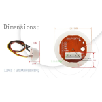 Módulo Sensor Digital de Intensidad Óptica de Iluminación, BH1750, BH1750FVI - Image 3