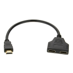 Splitter HDMI de 1 a 2, 2K, 4K y 3D