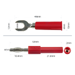 Kit de Cables/Puntas de Prueba para Multímetro 1000V 10A, Puntas Cambiables + Conectores, P1503B - Image 3