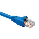 Cable de Red CAT6 30 CM, Color Azul
