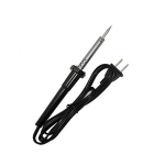 Cautín Mango de Plástico 60W, Color Negro, ZD-30