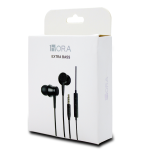 Audífonos Alámbricos Manos Libres, Plug 3.5mm, Color Negro, AUT111