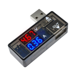 Probador de Voltaje USB 2.0, 4.5-18VDC, Color Negro