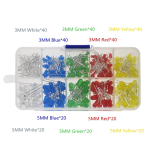 Kit de 300 Luces Led de Distintos Colores de 3mm y 5mm