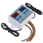 Controlador Digital de Temperatura Doble para Incubadora 12VDC, XK-W1088