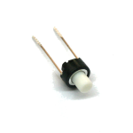 Interruptor Push Botón Circular de 2 pines 6X6X7mm NA