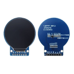 Pantalla Circular LCD TFT 1.28” SPI, 240x240 GC9A01