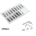 Set de 1000 Tipos de Tornillos Pequeños de Acero + Mini Destornillador, FS010794-1