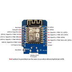 Módulo Wemos D1 Mini ESP8266MOD, WiFi CH340G - Image 4