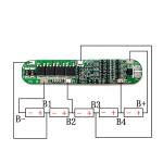 Placa de Protección de Batería BMS, 18.5V 5S, 15A - Image 2