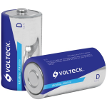 Batería Alcalina Tipo/Tamaño D, Blíster con 2 Piezas, Volteck - Image 2