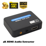 Extractor de Audio Compatible con HDMI 4K