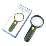 Lupa de Mano con Luz Led 3X, 65MM, MG6B-4A