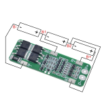 Placa de Protección de Batería BMS, 12.6V 3S, 20A - Image 4