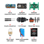 Kit de Robot Araña con ESP8266 para Armar, ZYC0075 - Image 6