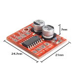 Módulo Puente en H para 2 Motores, L298N SMD - Image 3