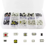 Kit de 250 Interruptores Push Botón SMD de 10 Tipos Diferentes