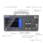 Osciloscopio Digital de 2 Canales, 100MHz, 1GSa/s, DSO2C10 Hantek - Image 6