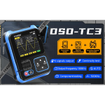 Osciloscopio Digital Portatil, con Probador de Transistores y Generador de Señal 3 en 1, Ancho de Banda de 500 KHz, pantalla LCD de 2.4”, FNIRSI DSO-TC3 - Image 3