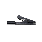 Pinza Tipo Lagarto de 42mm, Color Negro para Cables de Multímetro, P2009