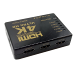 Conmutador 4K de 5 Salidas con Control Remoto - Image 4