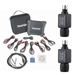 Osciloscopio Digital Automotriz de 8 Canales para PC, 2.4MS/s, 1008C con Atenuador Pasivo 2HT201 Hantek