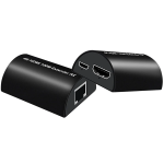Par de Extensores Compatibles con HDMI 4K, Hasta 100 Metros para Cable Ethernet CAT5e y CAT6