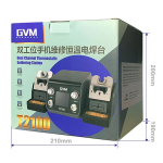 Estación para Soldar Doble Ajustable de 60W, GVM T210D - Image 7