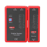 Probador de Cable de Red RJ45, CAT5, CAT6 y Cable Telefónico RJ11, UNI-T UT681L
