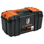 Caja para herramientas con Compartimentos, Broches Metálicos de 17", Truper