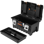 Caja para herramientas con Compartimentos, Broches Metálicos de 19″, Truper - Image 2