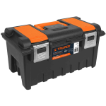 Caja para herramientas con Compartimentos, Broches Metálicos de 19″, Truper