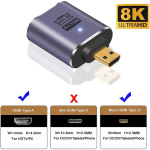 Adaptador Micro HDMI Macho a HDMI Hembra - Image 2