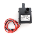 Mini Bomba de Agua Sumergible sin Escobillas, 12VDC 3.6W, AD20P-1230C
