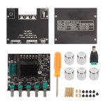 Placa Amplificadora de Subwoofer Digital Estéreo TPA3116D2, 100W+2X50W, Clase D, con Bluetooth 5.0, ZK-MT21