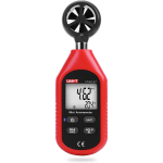 Mini Anemómetro Digital, Medidor de Velocidad y Temperatura del Viento con Bluetooth, UNI-T UT363BT