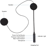 Auriculares Inalámbricos para Casco de Motociclista BT4.1, V-BE01 - Image 5