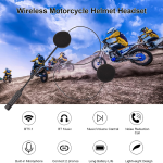 Auriculares Inalámbricos para Casco de Motociclista BT4.1, V-BE01 - Image 3
